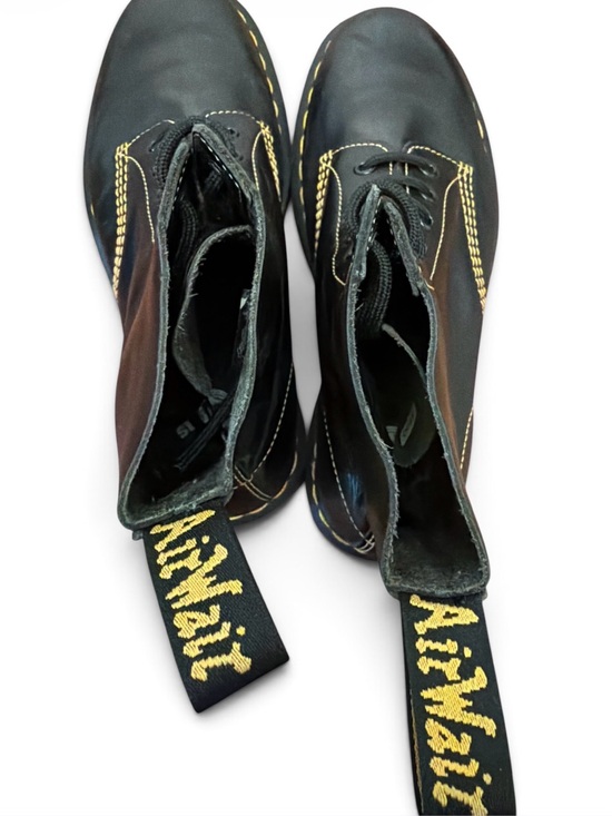 Dr. Martens Original 1460 Black Smooth Leather 8-Eye Boots UK 7 US 8/9 main image 4